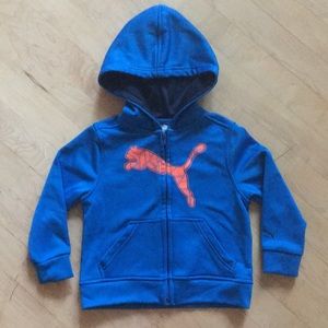 PUMA toddler hooded sweatshirt- size 24 mos